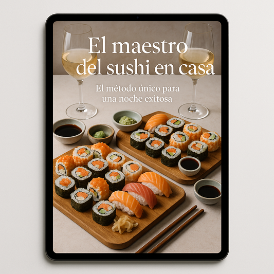 El secreto del sushi en casa. Guía exprés para principiantes.